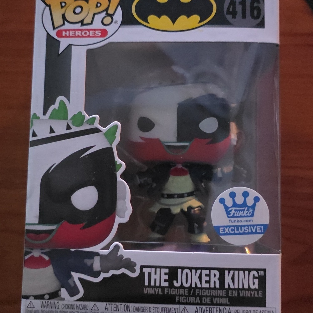 Funko Pop! Heroes The Joker King - Black, Red, White, Green